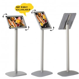 Aluminyum çerçeve infoboard yönlendirme standı