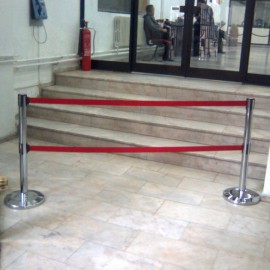 Çift şeritli mekanizmalı bariyer