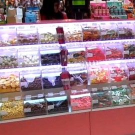 Pleksi Teşhir Oval Menteseli Kutu